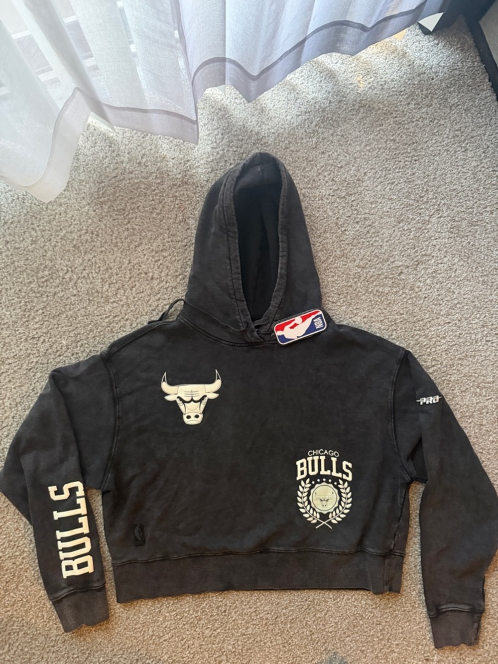 ➡️ Chicago Bulls ProStandard ⬅️
Heavyweight Double-Sided Hoodie. 
New With Tags